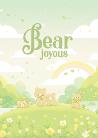 Happy bear in the green mountain 5