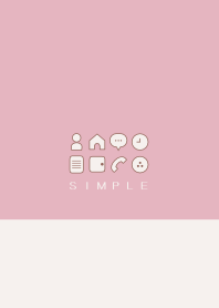 SIMPLE(beige pink)V.341