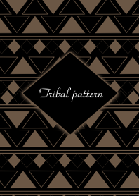 Tribal pattern -Brown- #cool
