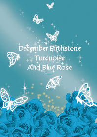 Blue : Turquoise & butterflies