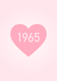 1965年生まれ/シンプルピンク着せ替え