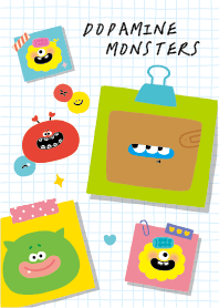 多巴胺怪獸便利貼(巴克斯)