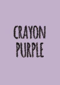Crayon ungu 4 / lingkaran