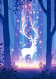 Mystic Forest Spirit Deer_BK