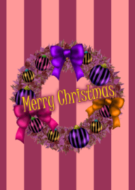 Christmas wreath -Colorful-