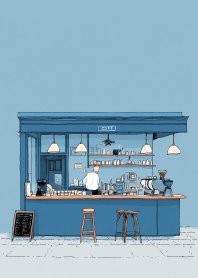 Blue Hour Coffee Stand X