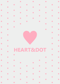HEART&DOT *GRAY PINK 2*