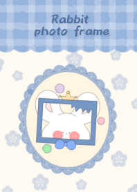rabbit photo frame1