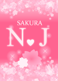 N&J -Attract luck-Pink Cherry Blossoms