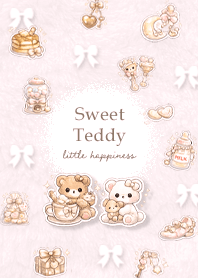 ゆめかわ小さいテディ（ピンク）