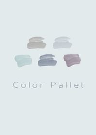 Color Pallet #Dusty Blue.