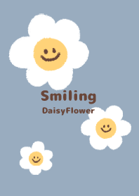 Smiling Daisy Flower  - Brown+ 07