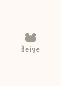bear -Beige-