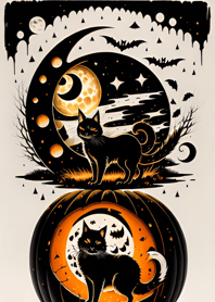 halloween cat CbD8C2