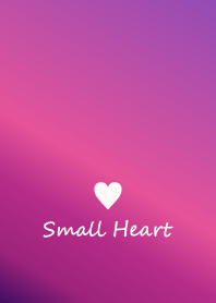 Small Heart *Purple Gradation 8*