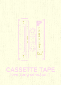 Cassettetape_love Melon YEL