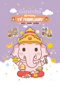 Ganesha x February 19 Birthday