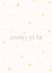 SIMPLE STAR -NATURAL YELLOW- 3