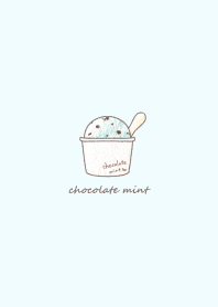 チョコミントアイス -ブルー- 2