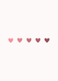 Heart-red- gradation