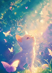 夢幻蝴蝶谷の森林貓❤