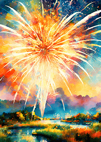 Beautiful Fireworks Theme#805