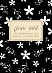 black-flower field