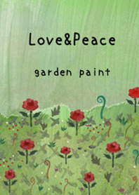 油畫藝術【garden paint 185】