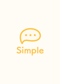 Simple Color - A light and gentle Yellow