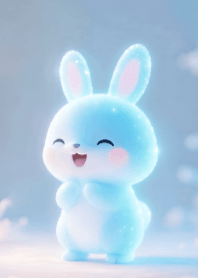 Whimsical Sparkle Rabbit V.1