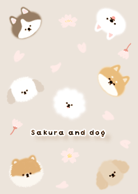 brown Sakura and dogs 02_2