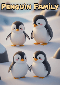 Adorable Penguin Family 6