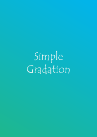 Simple Gradation -AQUA-