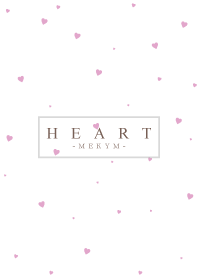 HEART-PINK SIMPLE 16
