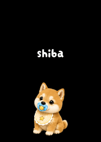 Baby Shiba01 black
