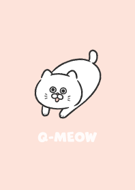 Q-meow4 / peach pink