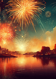 Beautiful Fireworks Theme#540