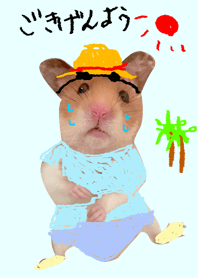 ある夏のハムスター