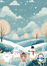 Kawaii scandinavian style(Winter-935)