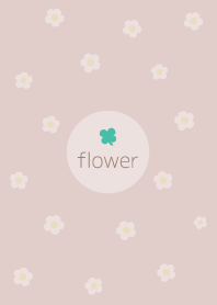 flower <Clover> brown.