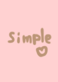 simple pink and yellow