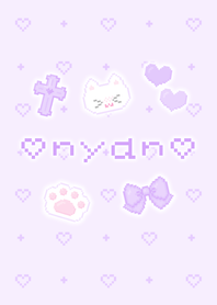 nyan kawaii . purple