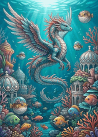 stampAI- mythical beast-ZxKRJ4