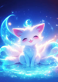 ⭐️閃耀星河可愛九尾狐❤️