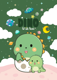 Dino Kawaii Green Tea