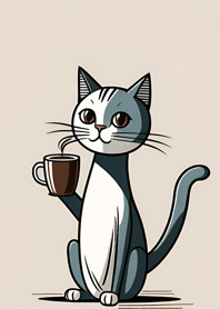 Cats and coffee   36D6DC