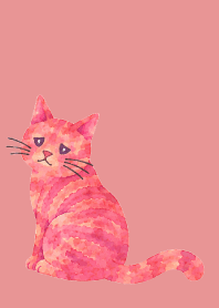 A depressed cat01 light pink