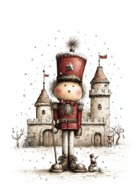 Fairy Castle in the Snow