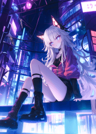 賽博龐克小貓娘 1