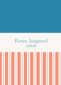 Retro Inspired BLUE.